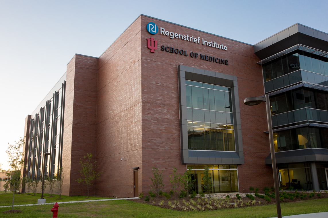 The Regenstrief Institute building in Indianapolis